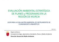 Presentación de la Guía para la evaluación ambiental de instrumentos de planeamiento urbanístico