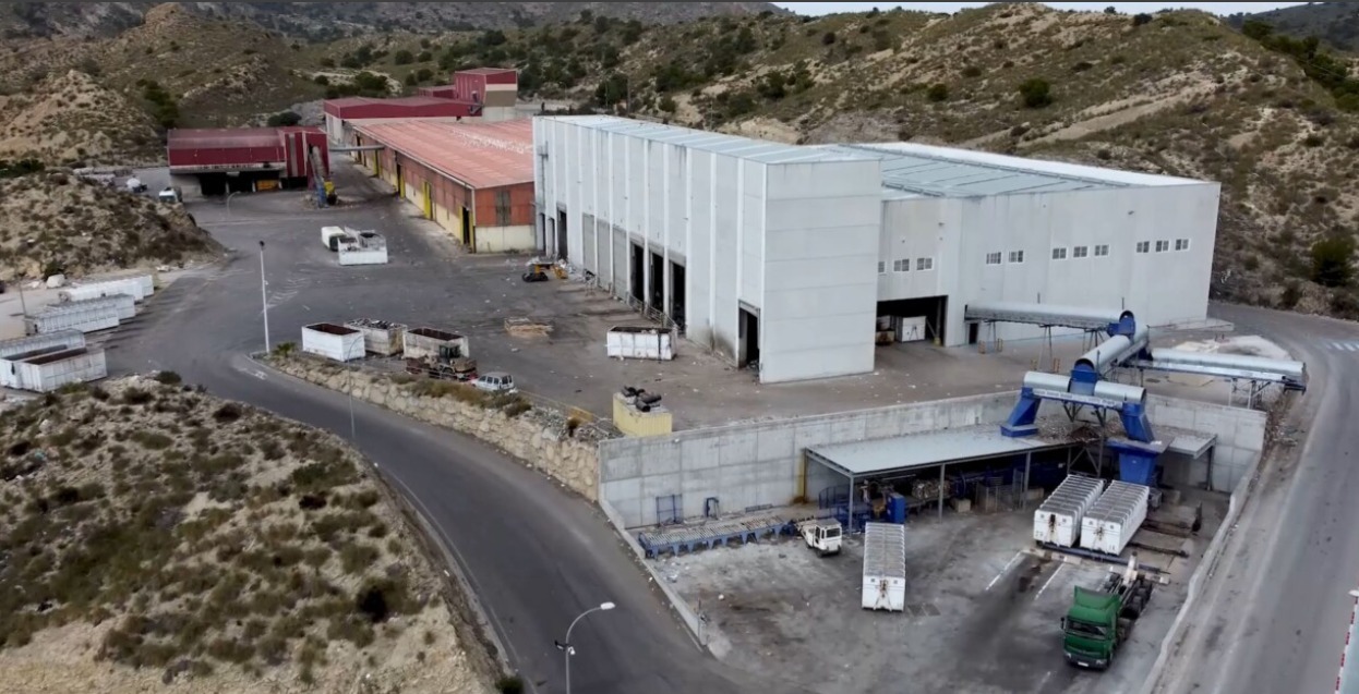Planta de reciclaje de Ulea.